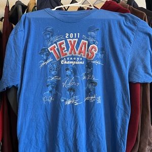 Texas Rangers championship Tee